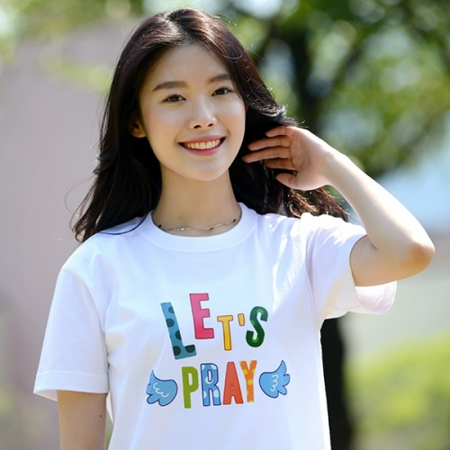 2019 고집쟁이녀석들)교회 단체티 Lets Pray 교회 티셔츠 단체복