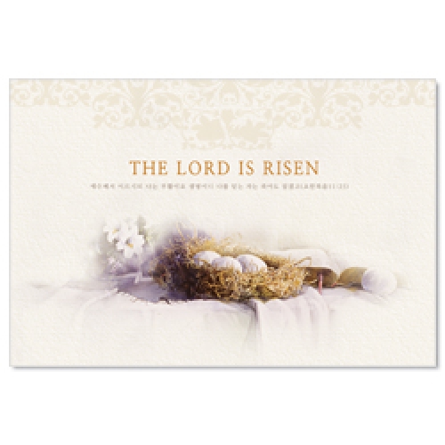 (부활절카드)The Lord is Risen-9130